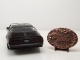 Pontiac Firebird Trans Am 1977 schwarz Smokey and the Bandit mit Metallschild Modellauto 1:24 Jada Toys