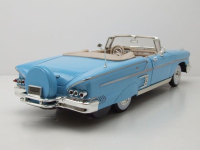 Chevrolet Impala Convertible 1958 hellblau Modellauto 1:18 Motormax