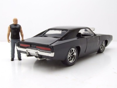 Dodge Charger R/T 1970 schwarz Fast & Furious mit Dom...