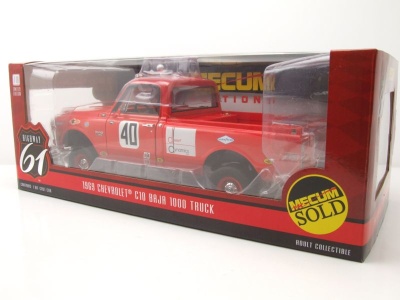 Chevrolet C-10 Baja 1000 Pick Up #40 1969 rot Modellauto 1:18 Highway 61