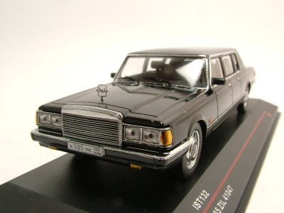 ZIL 41047 Limousine 1985 schwarz, Modellauto 1:43 / IST Models