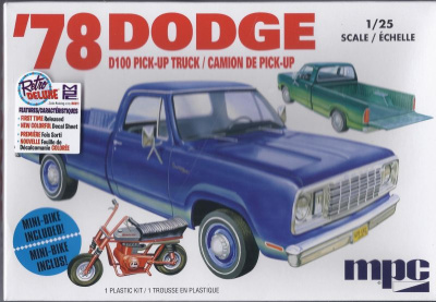 Dodge D100 Pick Up Truck 1978 mit Minibike...