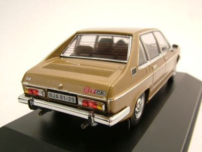 Tatra 613 1976 gold metallic, Modellauto 1:43 / IST Models