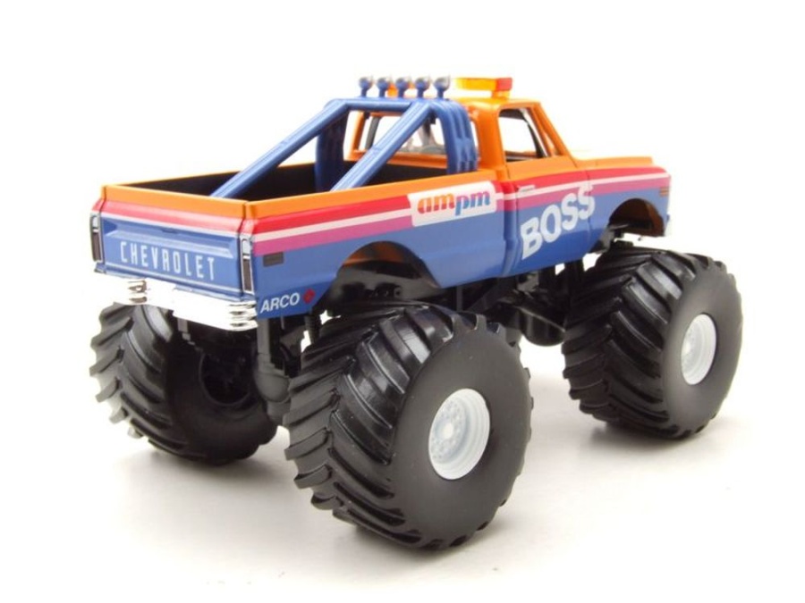 ミニカー GreenLight Chevrolet K-10 AM/PM BOSS chevrolet-k-10-monster-truck-