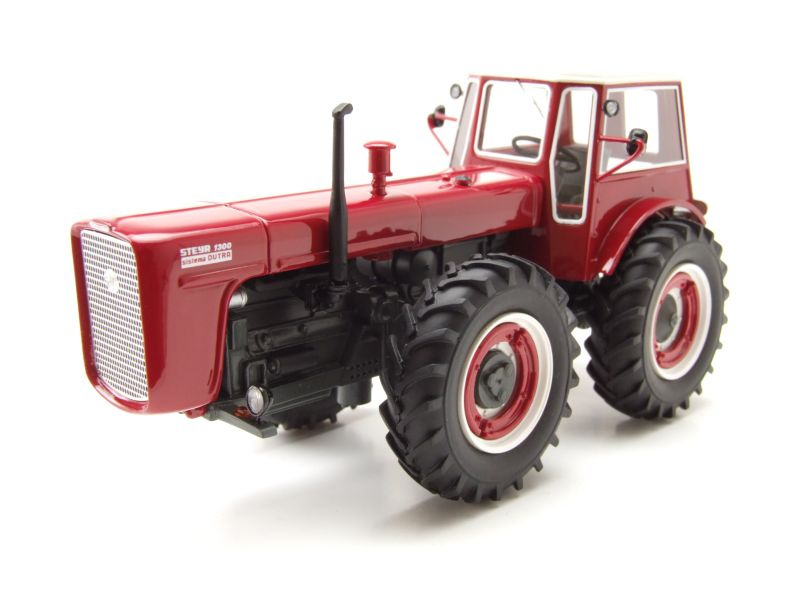 Steyr 1300 System Dutra Traktor rot Modellauto 1:43 Schuco