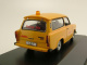 Trabant 601 "Follow Me" DHL HUB Leipzig gelb Modellauto 1:43 IST Models