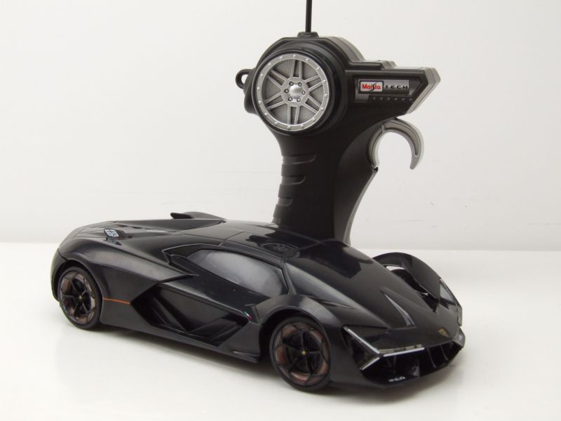 RC Lamborghini Terzo Millennio schwarz mit Funkfernbedienung Modellauto 1:24 Maisto