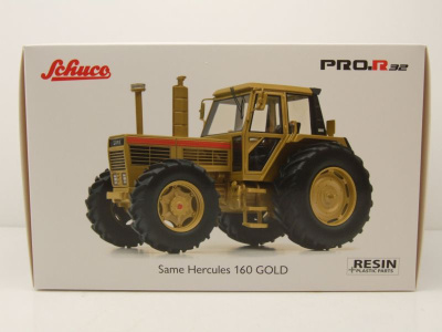 SAME Hercules 160 Traktor gold Modellauto 1:32 Schuco