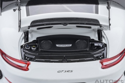 Porsche 911 (991.2) GT3 RS Weissach 2017 weiß Modellauto 1:18 Autoart
