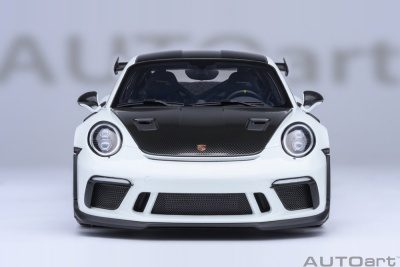 Porsche 911 (991.2) GT3 RS Weissach 2017 weiß Modellauto 1:18 Autoart