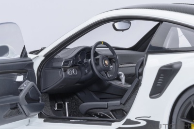 Porsche 911 (991.2) GT3 RS Weissach 2017 weiß Modellauto 1:18 Autoart