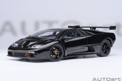 Lamborghini Diablo GT-R 1999 schwarz Modellauto 1:18 Autoart