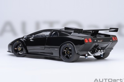 Lamborghini Diablo GT-R 1999 schwarz Modellauto 1:18 Autoart