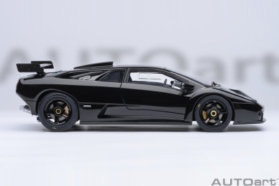 Lamborghini Diablo GT-R 1999 schwarz Modellauto 1:18 Autoart
