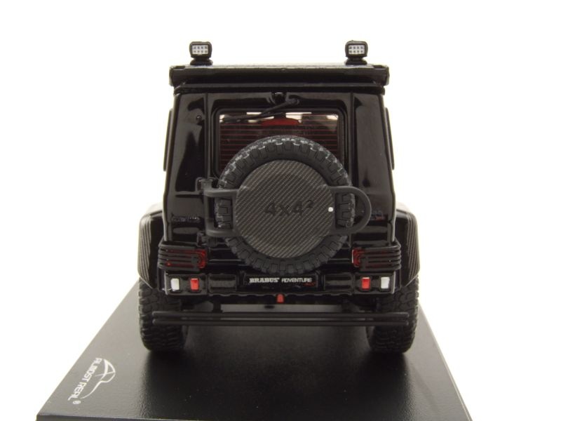 Modèle Réduit Brabus 500 Adventure Mercedes G500 4x4² 2017 – Échelle 1:43, Métal, Noir – Almost Real – Neuf