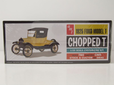Ford T-Model Chopped Hot Rod 1925 Kunststoffbausatz Modellauto 1:25 AMT