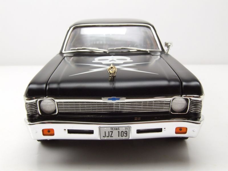 GreenLight 1971 Chevrolet Nova Death Proof - 1:18 Modellauto Matt-schwarz Limitierte Auflage