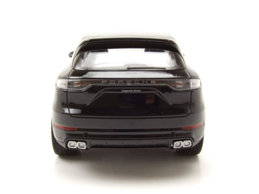 Miniature Welly 1/18 – Porsche Cayenne Turbo Noire – Boîte Scellée
