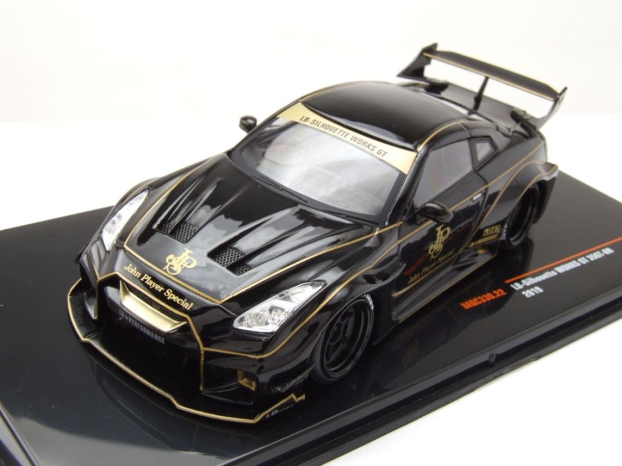 NISSAN 35GT-RR LB-SILHOUETTE WORKS GT RHD 2019 NOIR JPS