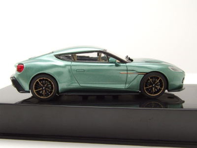 Aston Martin V12 Vanquish Zagato 2016 grün metallic Modellauto 1:43 ixo models