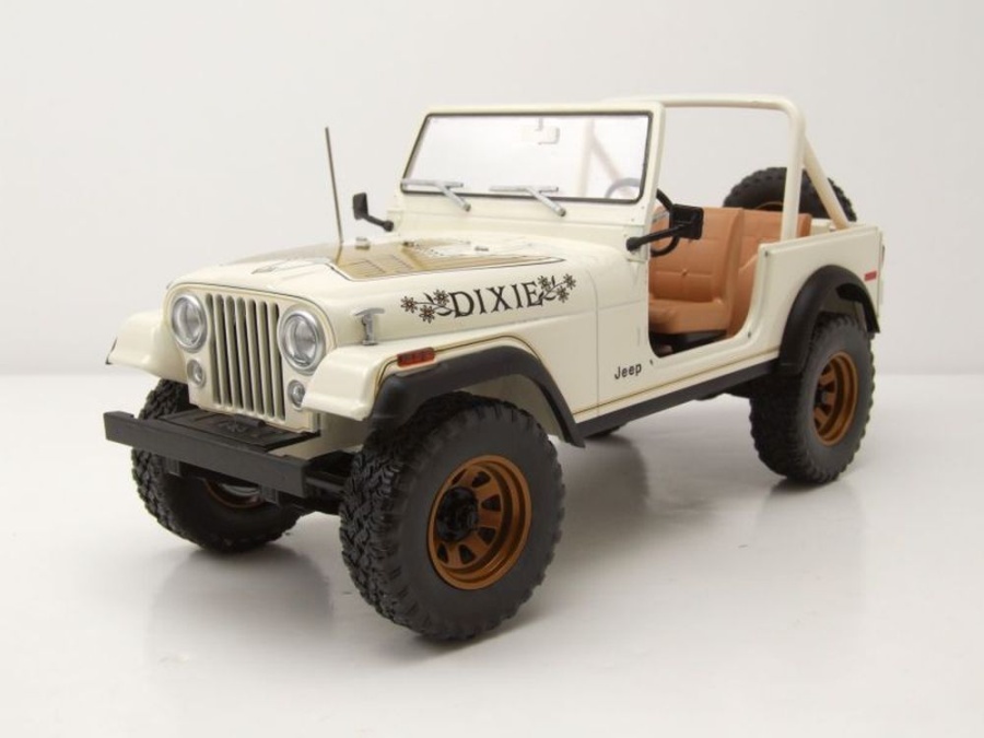 Jeep CJ-7 1979 weiß Dixie Dukes of Hazzard ähnlich Modellauto 1:18 Greenlight Collectibles