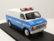 Dodge Ram B250 Van NYPD Police 1987 blau weiß Modellauto 1:43 Greenlight Collectibles