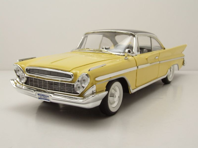 DeSoto Adventurer 1961 gelb schwarz Modellauto 1:18 Lucky...