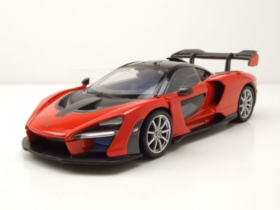 McLaren Senna 2018 trophy mira orange Modellauto 1:24...