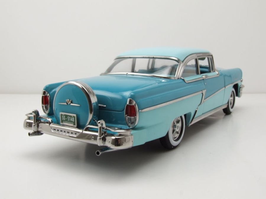Modellauto Mercury Montclair Hardtop 1956 blau hellblau 1:18 Sun