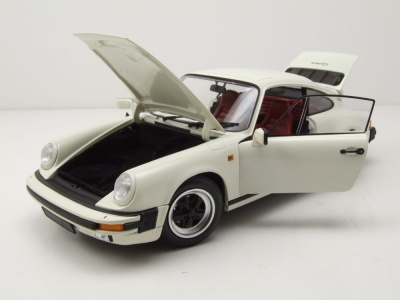 Porsche 911 Carrera Coupe 3.2 1983 weiß Modellauto 1:18 Minichamps