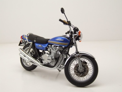 Kawasaki 900 Z1 Super 4 1972 blau metallic Modellmotorrad 1:12 Minichamps