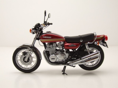 Kawasaki 900 Z1 Super 4 1972 rot braun Modellmotorrad 1:12 Minichamps