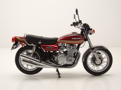 Kawasaki 900 Z1 Super 4 1972 rot braun Modellmotorrad 1:12 Minichamps