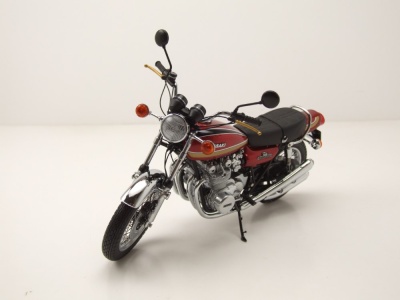 Kawasaki 900 Z1 Super 4 1972 rot braun Modellmotorrad 1:12 Minichamps