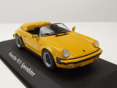 Porsche 911 Speedster 1988 gelb Modellauto 1:43 Maxichamps