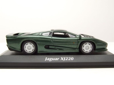 Jaguar XJ 220 1991 grün metallic Modellauto 1:43 Maxichamps