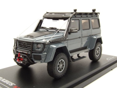 Brabus 500 Adventure Mercedes G500 4x4² G-Klasse 2017 grau metallic Modellauto 1:43 Almost Real