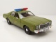 Plymouth Fury US Army Police 1977 olivgrün A-Team Modellauto 1:24 Greenlight Collectibles