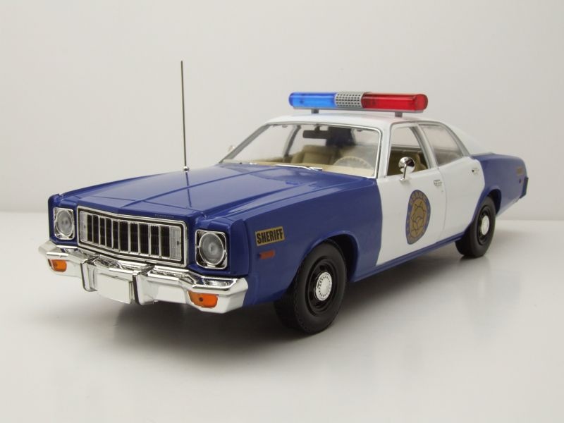 Plymouth Fury Osage County Sheriff 1975 Modellauto 1:18 Greenlight Collectibles