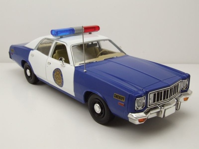 Plymouth Fury Osage County Sheriff 1975 Modellauto 1:18 Greenlight Collectibles