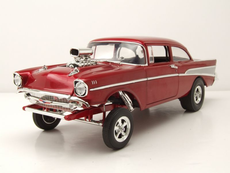 Chevrolet Bel Air Gasser 1957 rot Rat Fink Mr. Gasser...