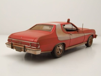 Ford Gran Torino 1976 rot weiß verschmutzt Starsky...