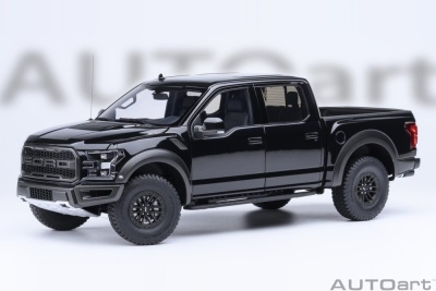 Ford F-150 Raptor Supercrew Pick Up 2019 schwarz Modellauto 1:18 Autoart