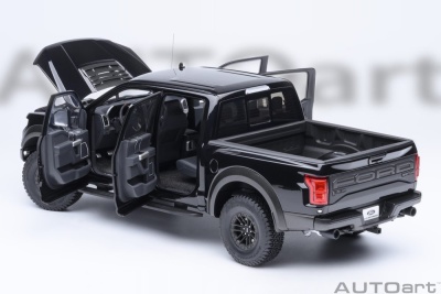 Ford F-150 Raptor Supercrew Pick Up 2019 schwarz Modellauto 1:18 Autoart