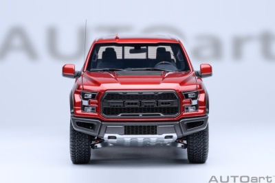 Ford F-150 Raptor Supercrew Pick Up 2017 rot Modellauto 1:18 Autoart