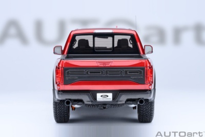 Ford F-150 Raptor Supercrew Pick Up 2017 rot Modellauto 1:18 Autoart
