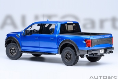 Ford F-150 Raptor Supercrew Pick Up 2017 blau Modellauto...