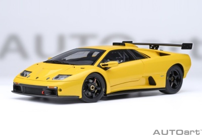 Lamborghini Diablo GT-R 1999 gelb Modellauto 1:18 Autoart
