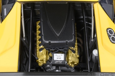 Lamborghini Diablo GT-R 1999 gelb Modellauto 1:18 Autoart