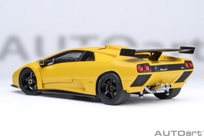 Lamborghini Diablo GT-R 1999 gelb Modellauto 1:18 Autoart